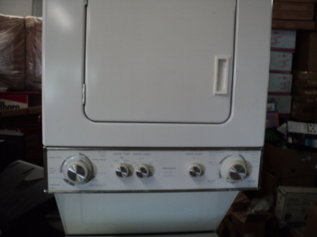 electric stackable washer and dryer...