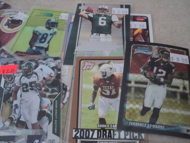 25 Football Rookie Cards...