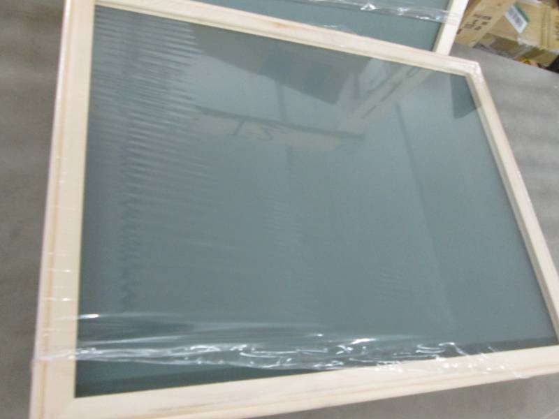 Lot of 5 Wood Framed Chalk Boards 2...