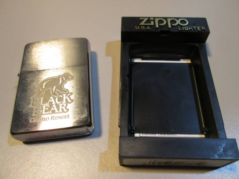 lot 43 image: Black Bear Casino Resort Zippo Ligh...