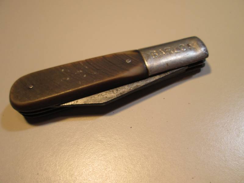 Vintage Barlow Pocket Knife Drawing by Mike Pitzer