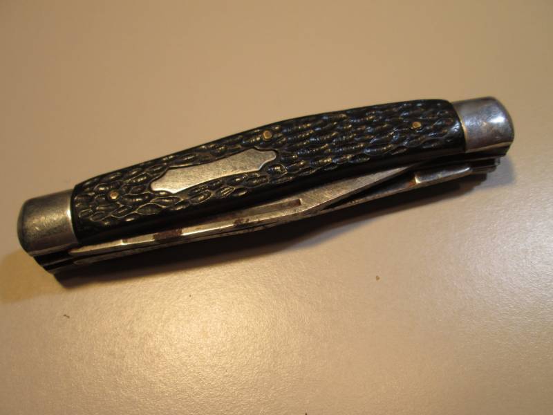 lot 98 image: Vintage Sabre 3-Blade Pocket Knife ...