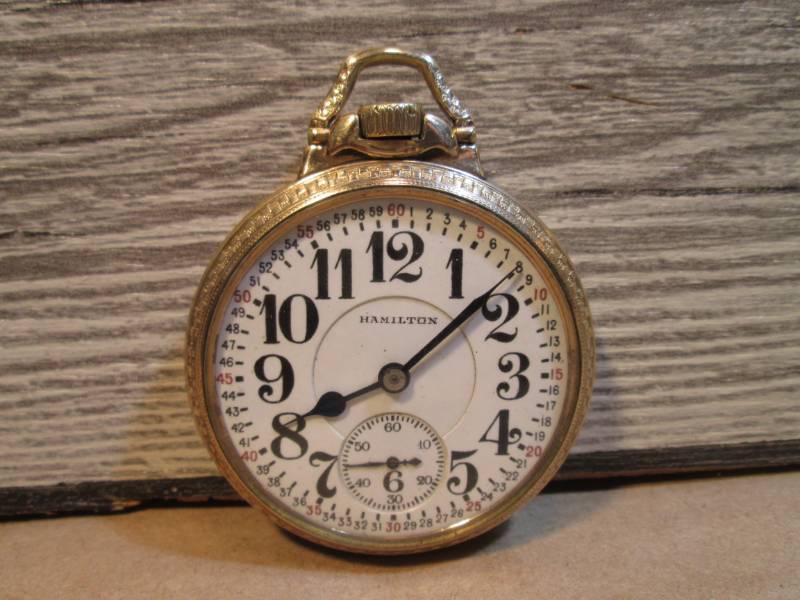 lot 110 image: Vintage Hamilton Railroad Model 10 ...