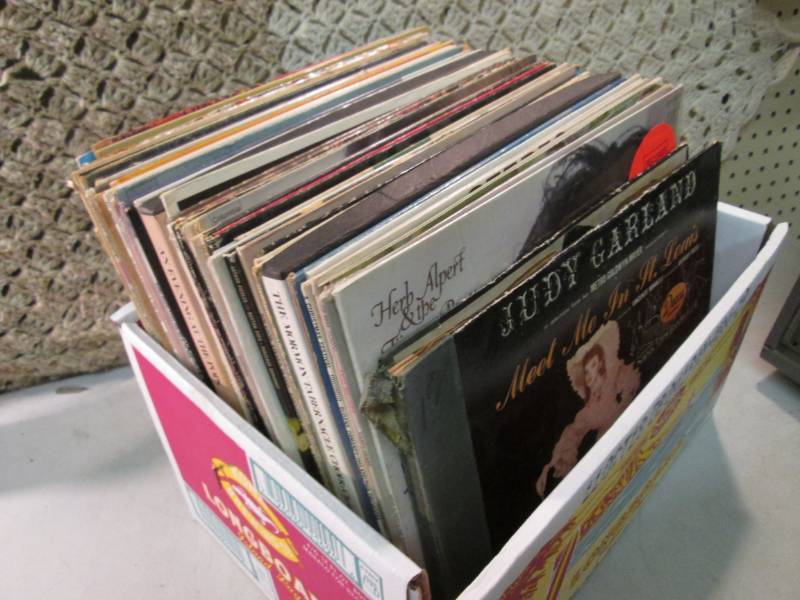lot 111 image: Lot of Vintage Records Approx 50 Se...
