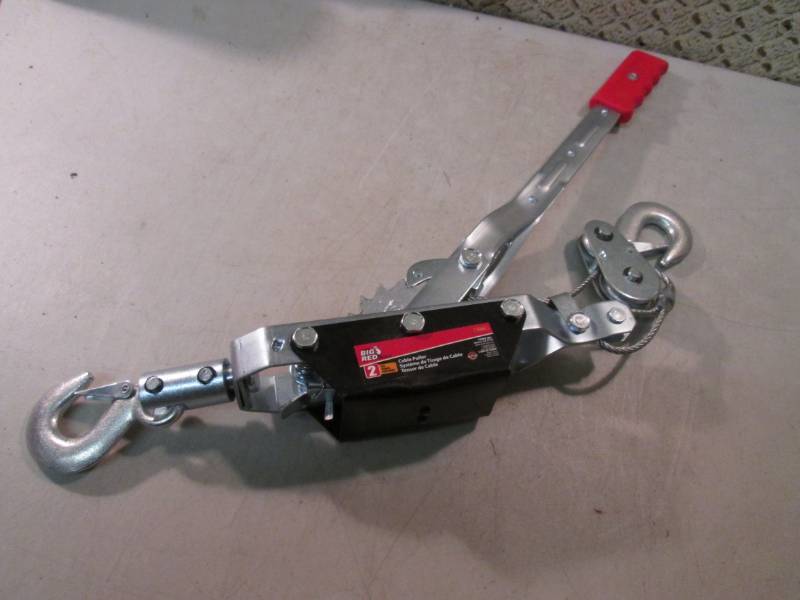 lot 122 image: Big Red 2-Ton Cable Puller  EC1...