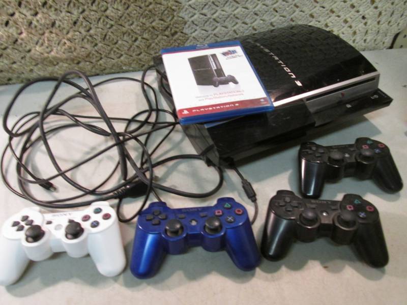 lot 138 image: Play Station 3 Gaming System with C...