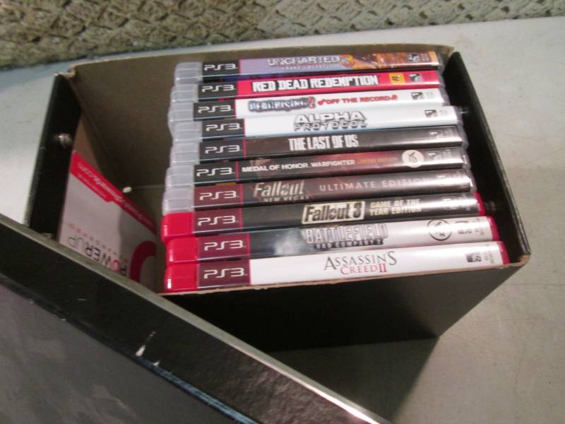lot 139 image: Lot of 10 PS3 Games See photos.  CS...