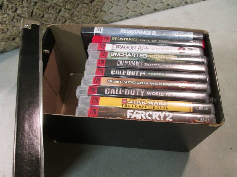 lot 140 image: Lot of 10 PS3 Games See photos.  CS...