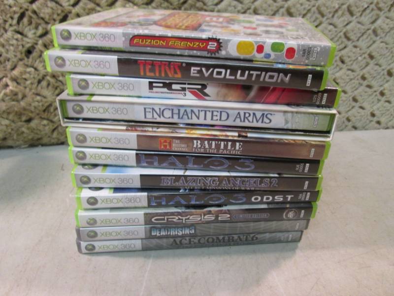 lot 141 image: Lot of 11 X Box 360 Games See photo...