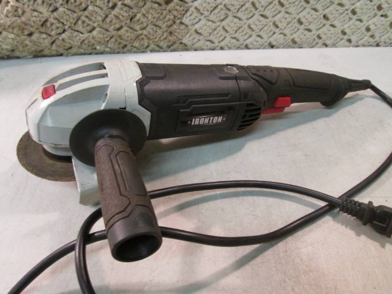 lot 153 image: Ironton Electric Angle Grinder Work...