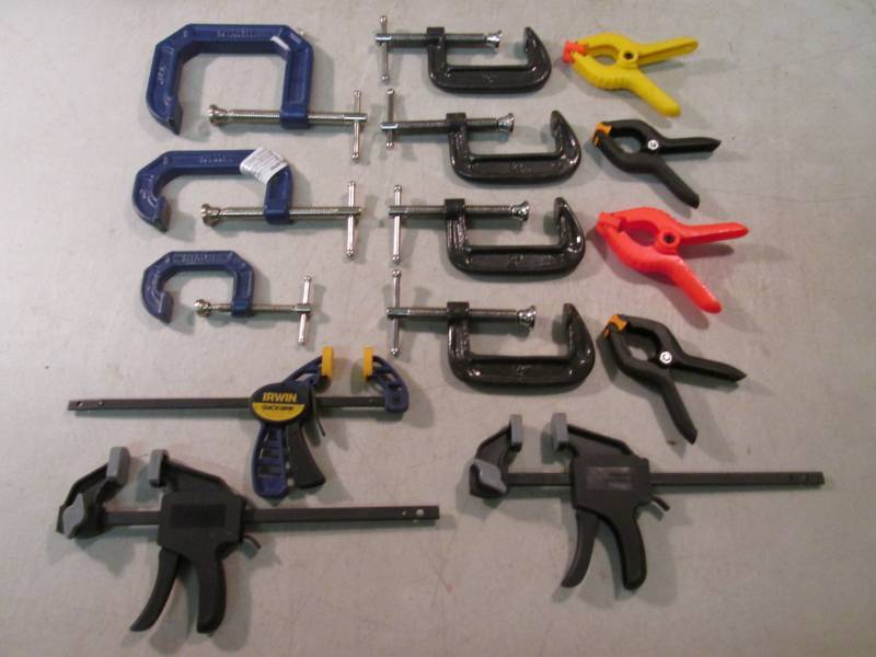 lot 161 image: Lot of Misc Clamps  EC1...