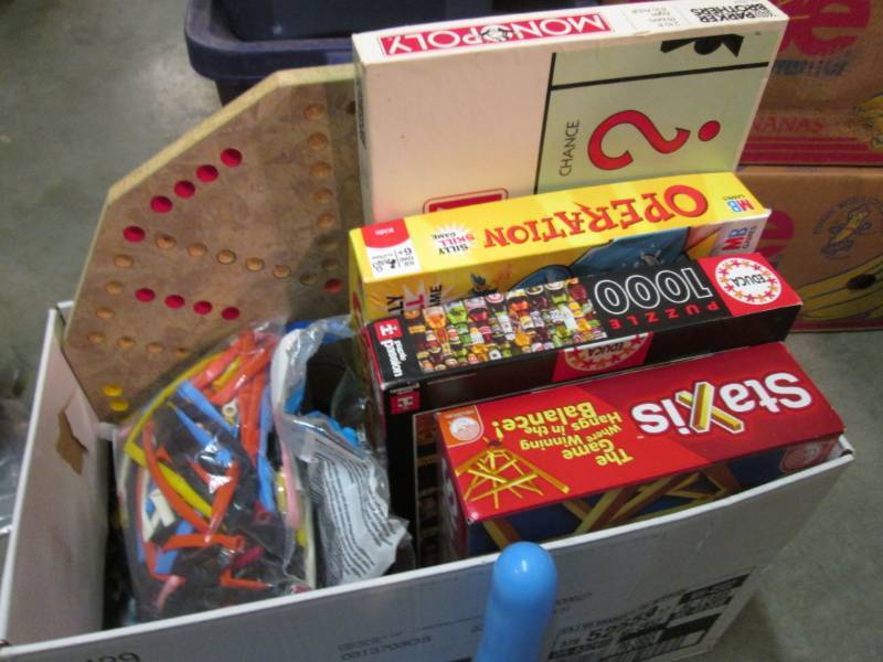 lot 183 image: Lot of Misc Board Games and Some Ba...