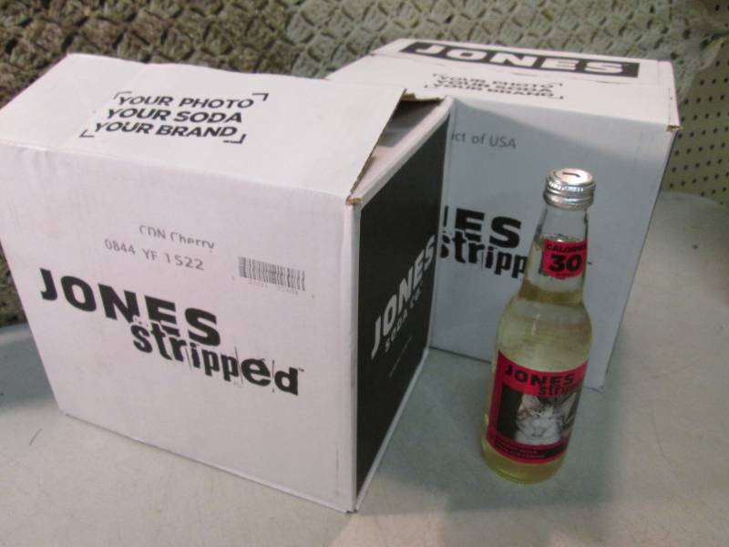 lot 197 image: 2 - 12 Packs of Jones Stripped Cher...