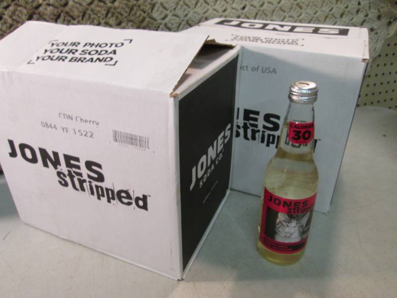 lot 198 image: 2 - 12 Packs of Jones Stripped Cher...