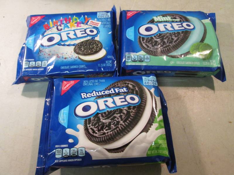 lot 203 image: 3 Packs of Various Oreo Cookies Bes...