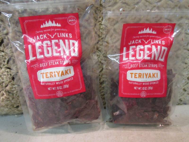 lot 226 image: 2 Bags of Jack Links Legend Teriyak...