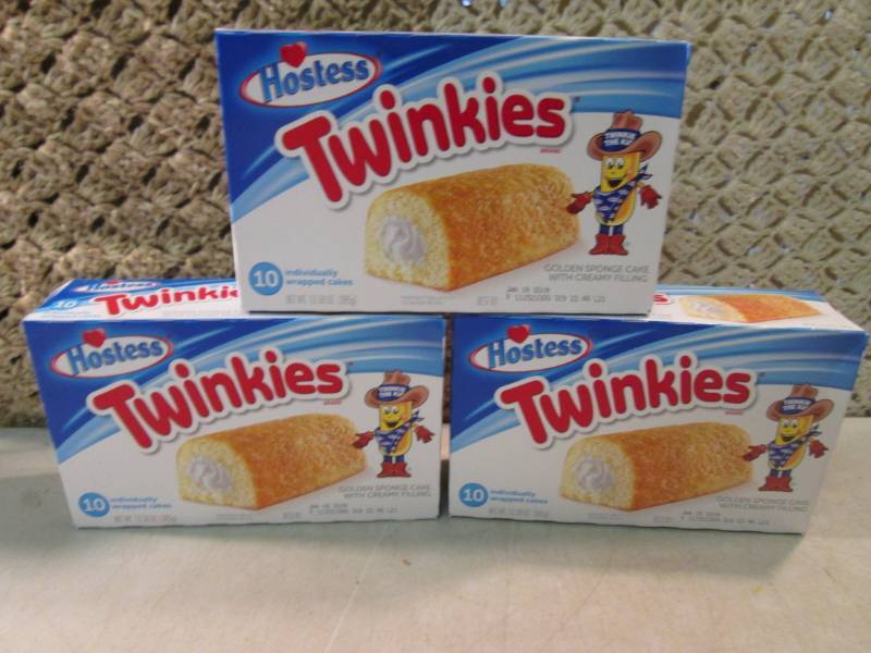 lot 236 image: 3 Boxes of Hostess Twinkies Best by...