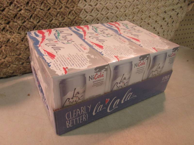 lot 249 image: Case of 3 - 8-Packs of La Croix La ...