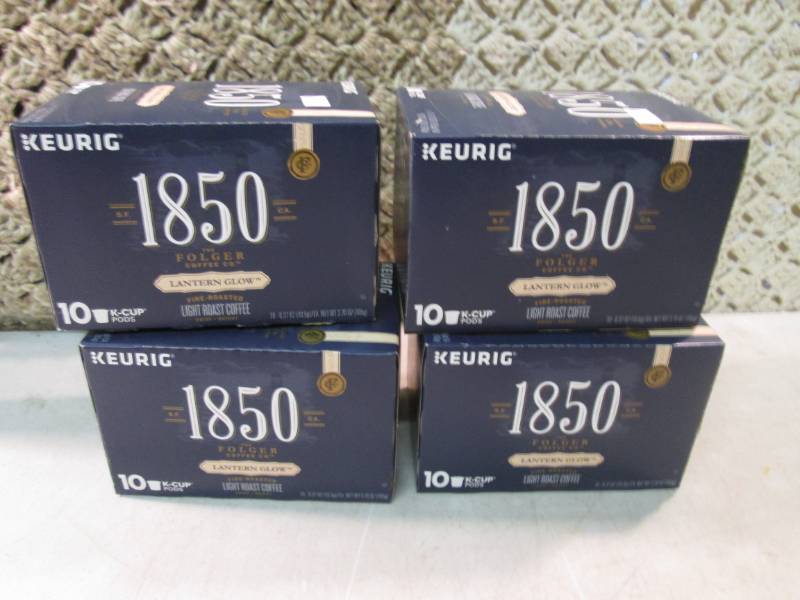 lot 272 image: 4 Boxes of Keurig 1850 Light Roast ...