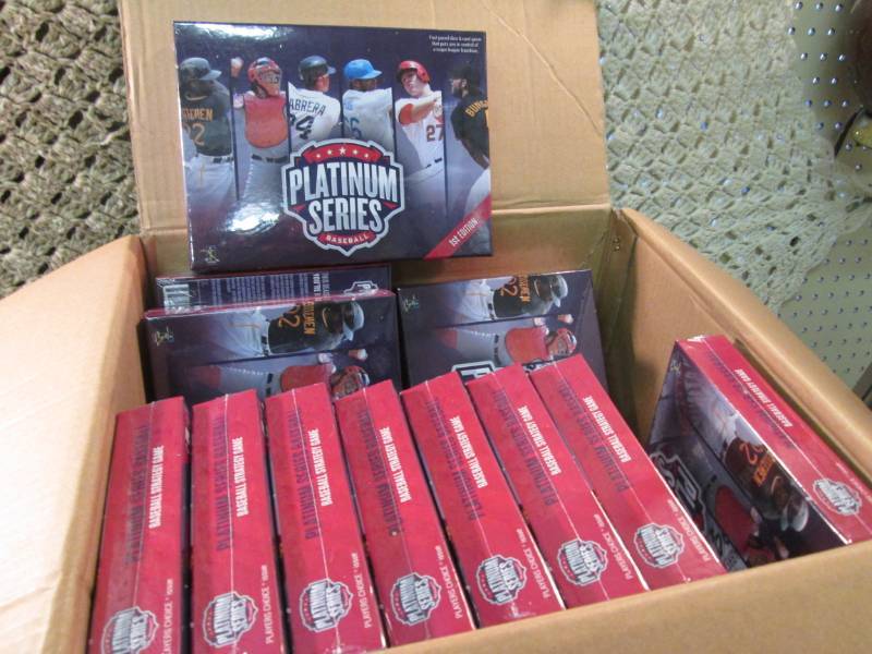 lot 281 image: Lot of 12 New Platinum Series Baseb...