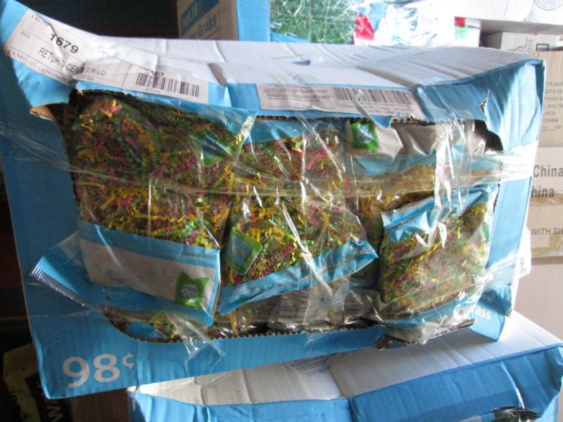 lot 304 image: Case of Multi Color Easter Basket G...