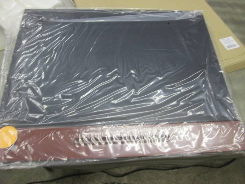 lot 64 image: Rolodex Wood Tone Desk Pad open box...