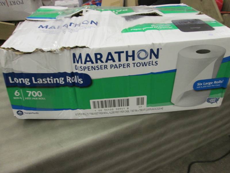 lot 70 image: Case of Marathon Dispenser Paper To...