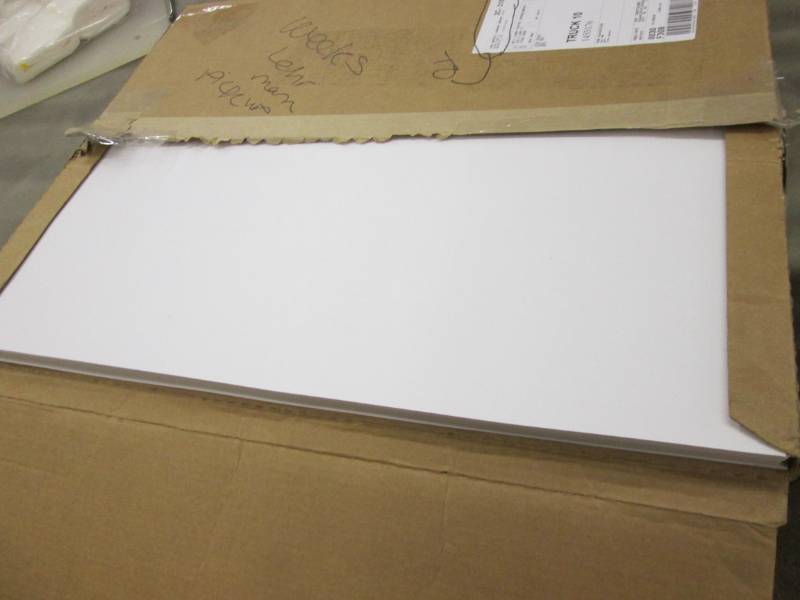 lot 84 image: 50 Sheets Railroad Boards 22x28...