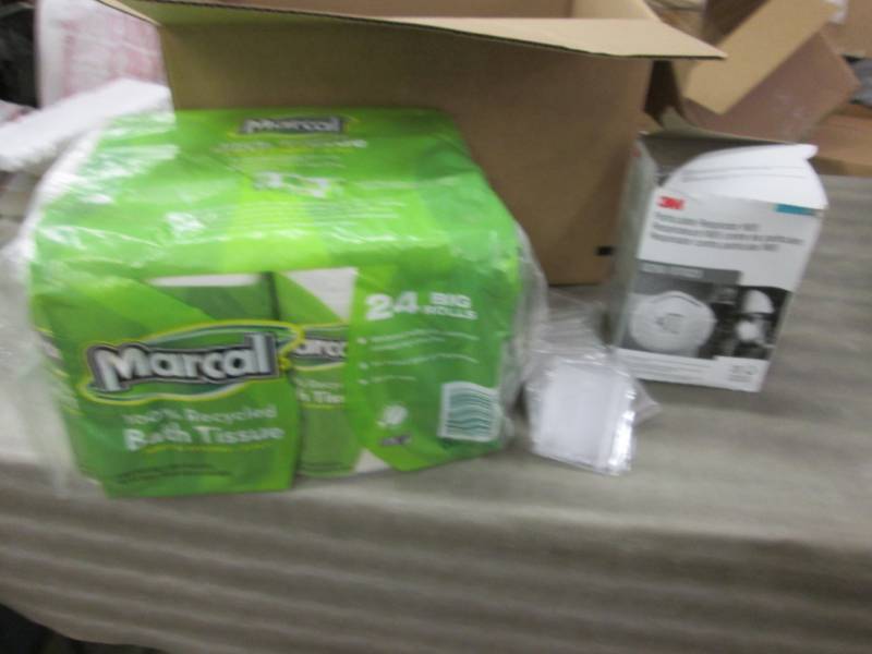 lot 177 image: Marcal Bath Tissue, Name Badges, N9...