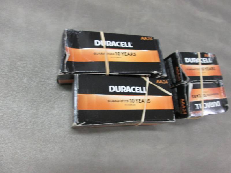 lot 192 image: 2- 24 pks of AAA Batteries , 2 Pks ...