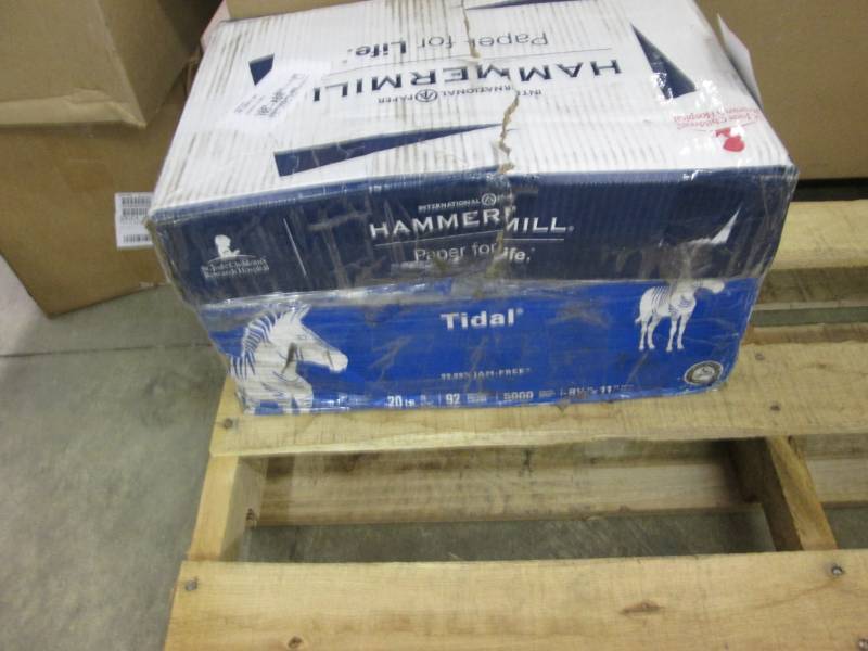 lot 226 image: 9 Reams Hammermill Tidal Paper 20 l...