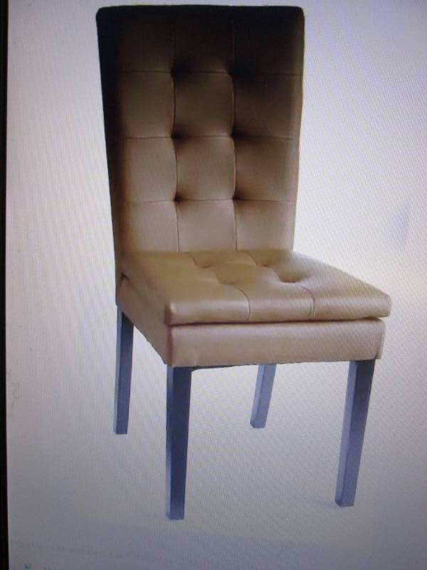 lot 243 image: Set of 2 Double-Cushioned Parsons C...