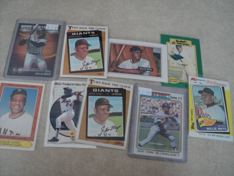 Willie Mays Cards...