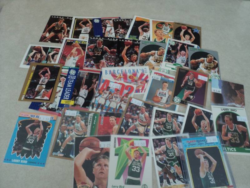 35 Larry Bird Cards...