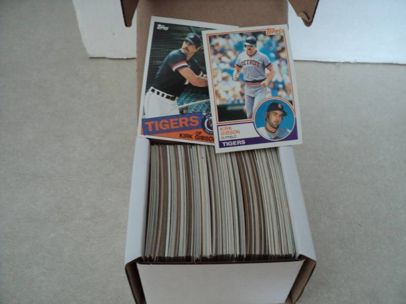 Box of Kirk Gibson Cards...