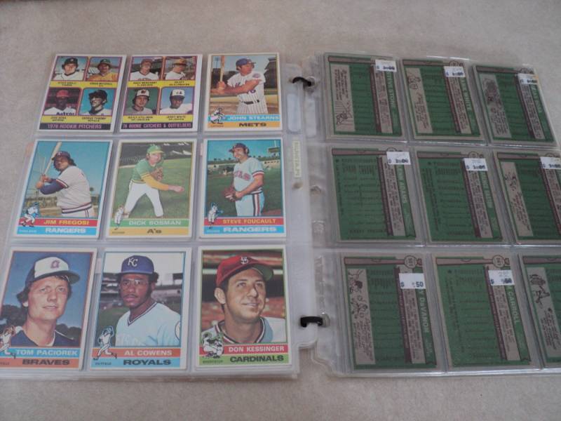 1976 Topps Baseball Cards...
