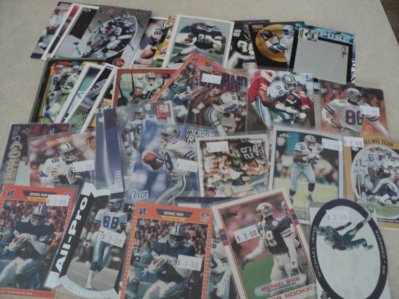 40 Michael Irvin Cards...