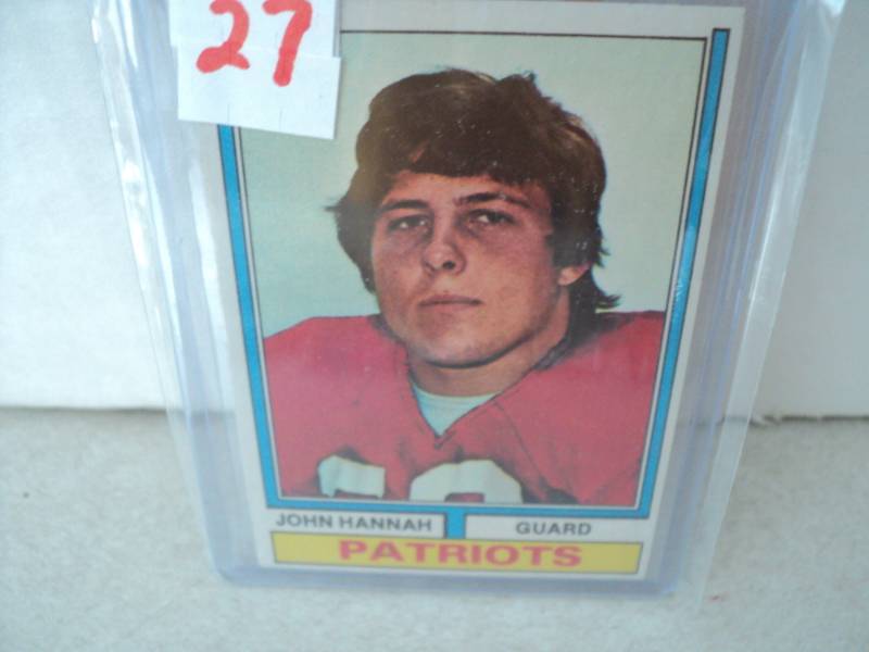 1974 Topps John Hannah Rookie Cards...