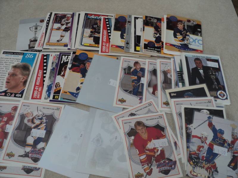 75 Brett Hull Cards...