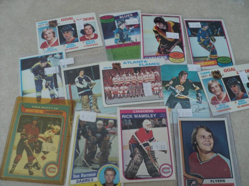 1970s Hockey Cards...