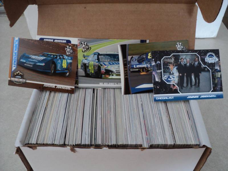 Box of Nascar Star Cards...
