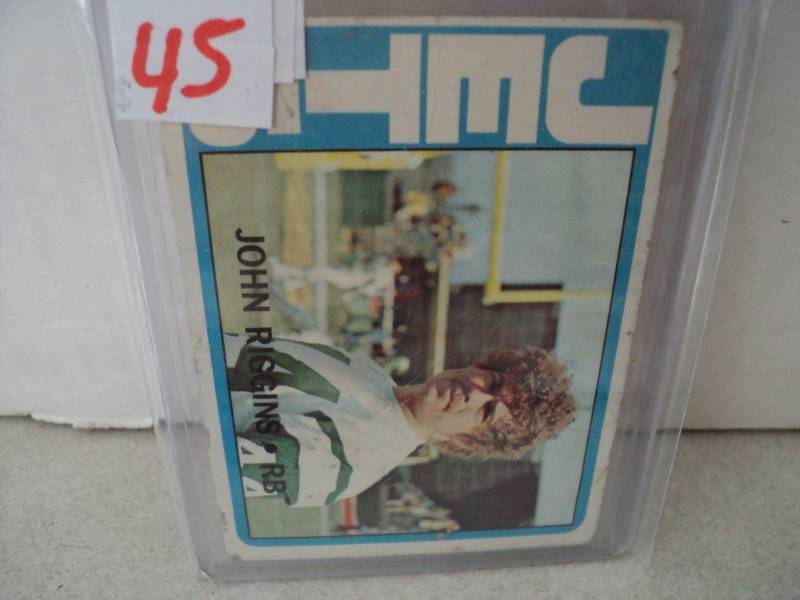 1972 Topps John Riggins Cards...