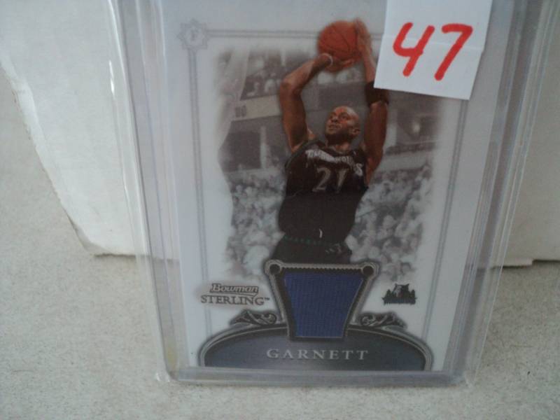 Kevin Garnett Jersey Cards...