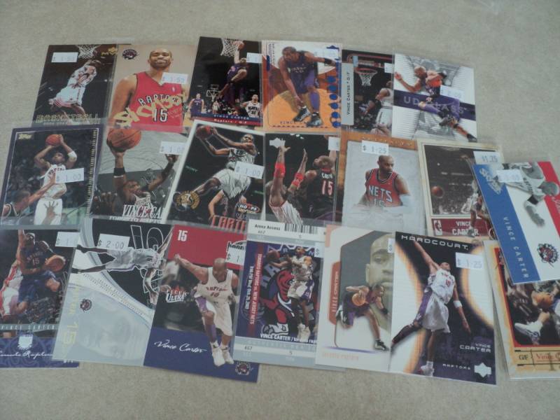 Vince Carter Cards...