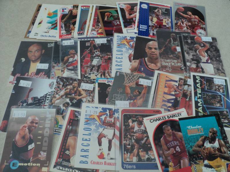 40 Charles Barkley Cards...