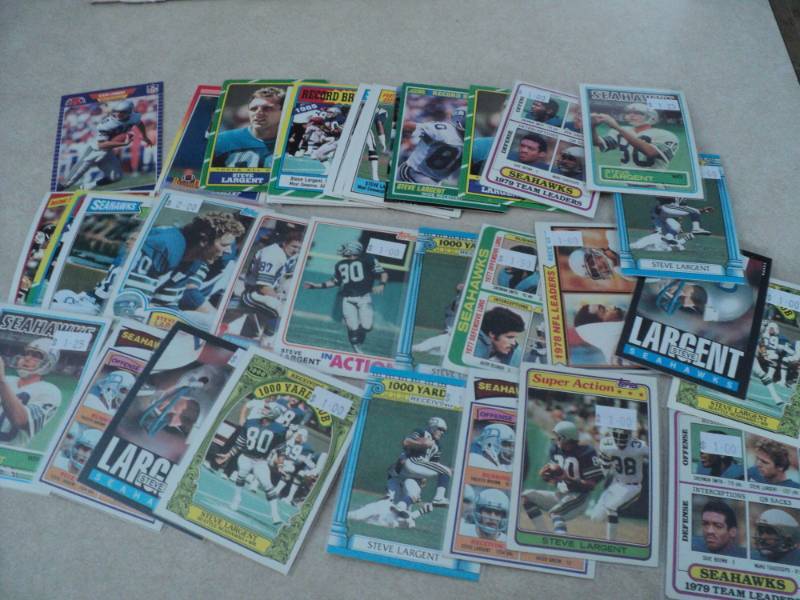 40 Steve Largent Cards...