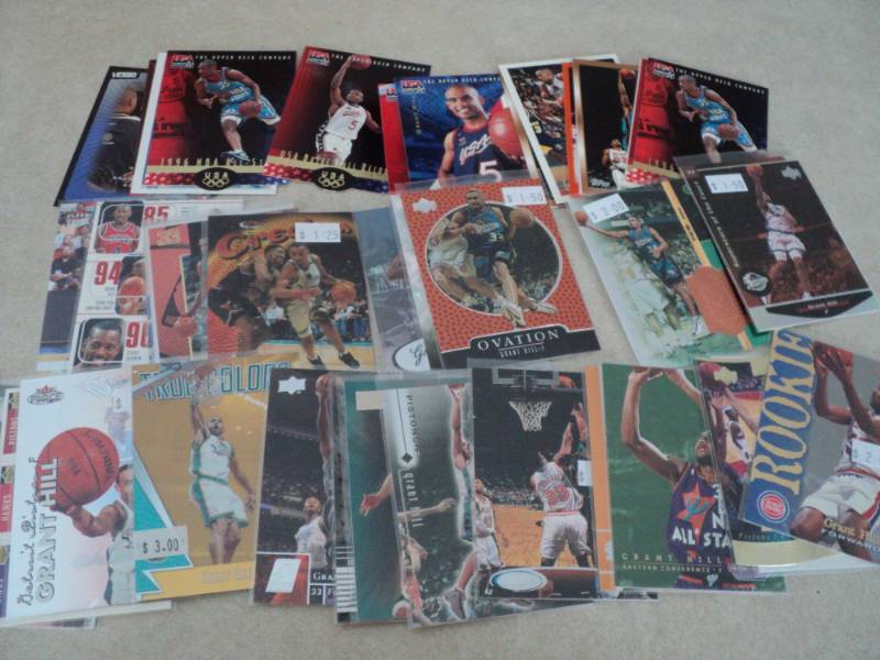 40 Grant Hill Cards...