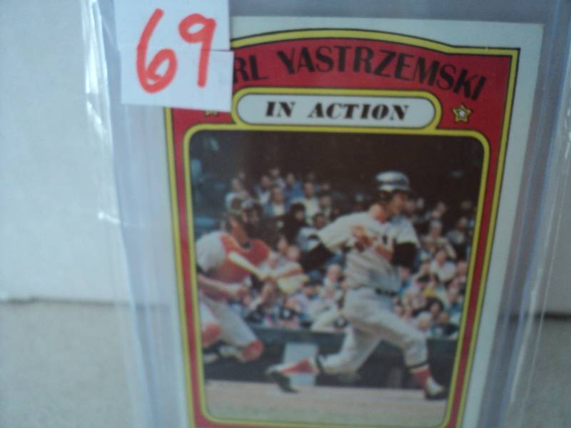 1972 Topps Carl Yastrzemski Cards...