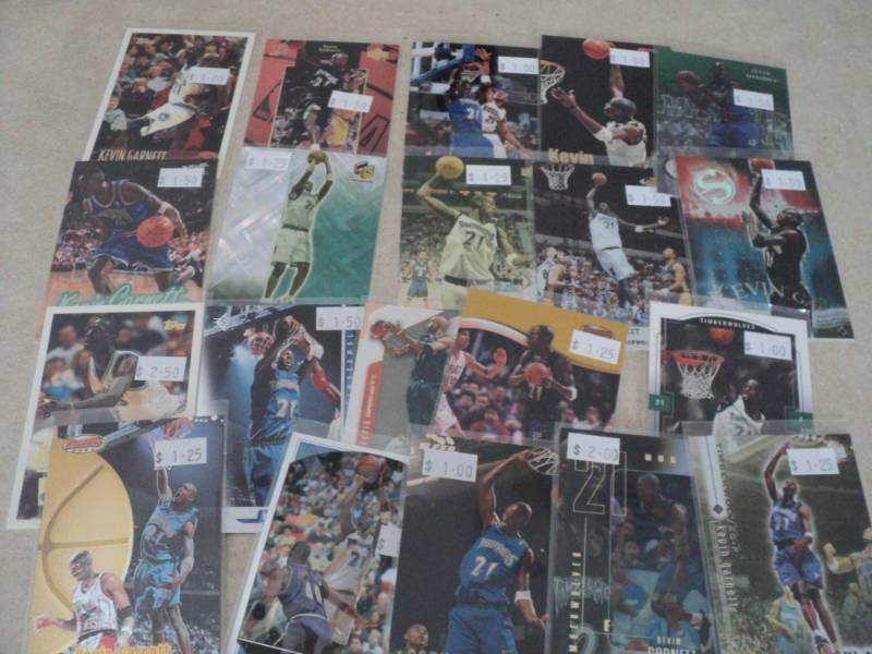 20 Kevin Garnett Cards...