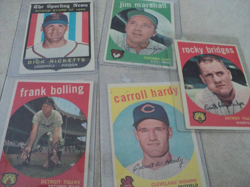1959 Topps Baseball Cards...